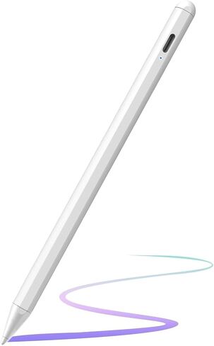 Stylus Pen for iPad A16 11th/10th Palm Rejection & Fast Charging Stylus Pen 2025-2018 Stylus Pencil for Apple iPad 11th/A16/10/9/8/7/6th,Pro 12.9/11/13 inch M4,Air M2/M3/5/4/3,Mini A17/5th/6th in Kuwait