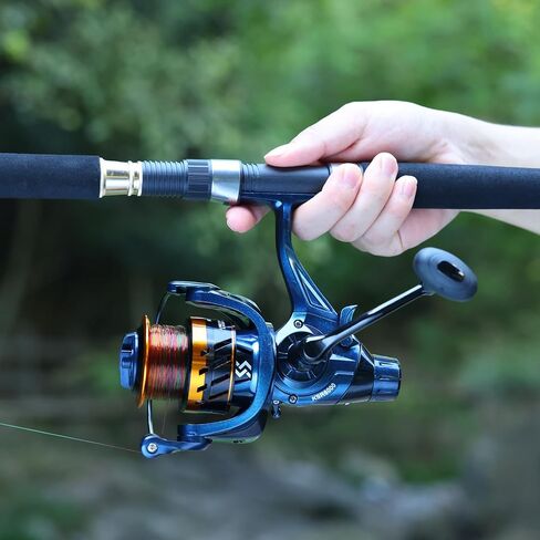 Sougayilang Spinning Reel, 22LB Max Drag Fishing Reel,CNC Aluminum Spool+Stainless Steel Shafts， Lightweight & Powerful for Saltwater or Freshwater Bass Trout in Saudi Arabia