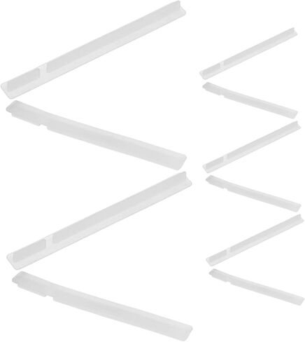 10pcs Silicone Computer Slot Protector Cap for Pci Expansion Slots 8.20x0.75x0.50cm Size Prolongs Hardware Reliability and Printer Interfaces in Saudi Arabia