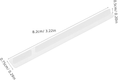 10pcs Silicone Computer Slot Protector Cap for Pci Expansion Slots 8.20x0.75x0.50cm Size Prolongs Hardware Reliability and Printer Interfaces in Saudi Arabia
