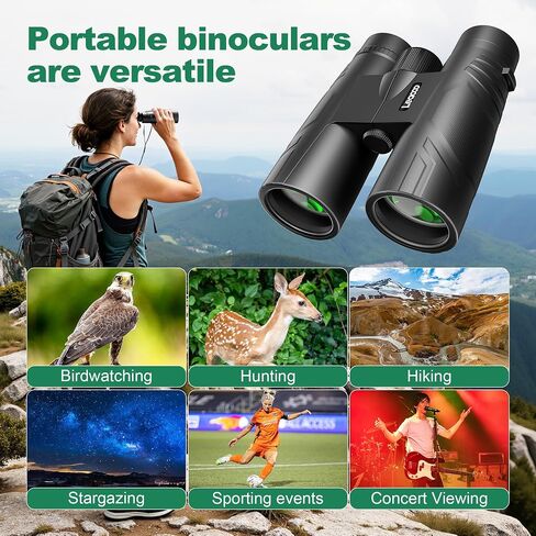 Leacco 12x50 High Powered Binoculars for Adults in Kuwait