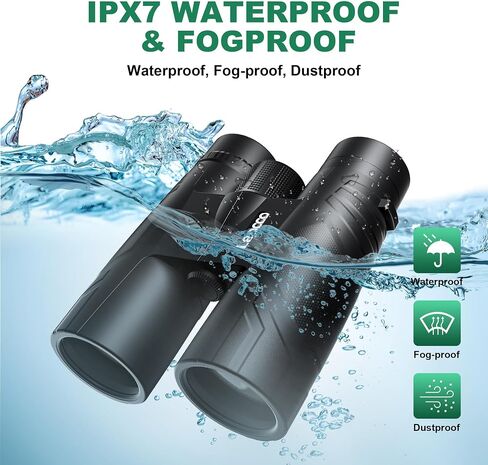 Leacco 12x50 High Powered Binoculars for Adults in Kuwait