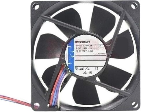 8412N/37GMLV Fan 12V 0.13A Cooling in Saudi Arabia