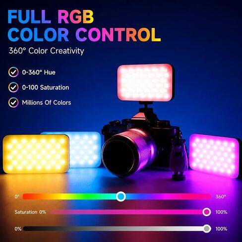 5W RGB Portable Photography Light Panel in Kuwait