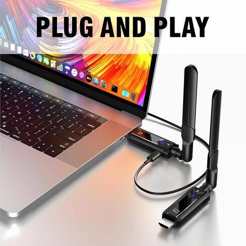 مجموعة جهاز إرسال واستقبال HDMI لاسلكي من PWAYTEK، نطاق طويل 5 جيجا هرتز 1148 قدمًا (350 مترًا)، التوصيل والتشغيل 1080 بكسل عالي الدقة، TX+RX (قابل للتوسيع إلى 6 شاشات)، متوافق مع الكمبيوتر المحمول/الكاميرا/DSLR/جهاز العرض/التلفزيون عالي الدقة، أخضر in Kuwait