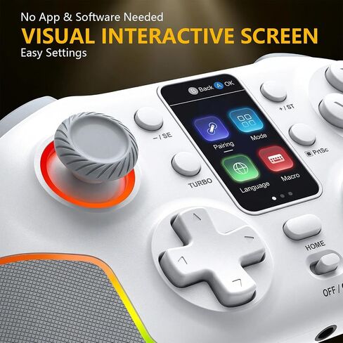 GAMINJA Wireless Bluetooth Game Controller with Display Screen in Kuwait
