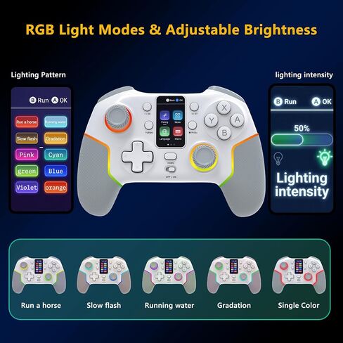 GAMINJA Wireless Bluetooth Game Controller with Display Screen in Kuwait