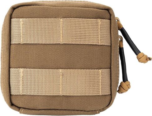 Small MED Kits Holder Duty Belt Gloves Pouch MOLLE Tactical Vest Nasal Spray Case Compact IFAK Carrier Backpack Wallet Cards Knife Gadgets Mini EDC Organizer Bag w/Removeable Clear ID Pocket in Kuwait