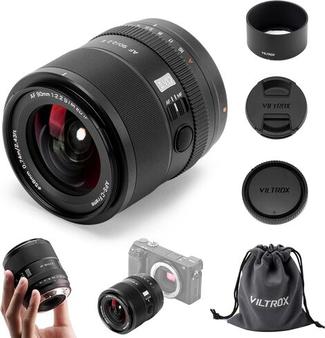 VILTROX AF 26mm F2.8 FE-Mount EVO Pancake Lens for Sony in Saudi Arabia