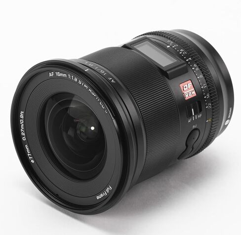 VILTROX AF 16mm F1.8 F/1.8 L Full Frame Autofocus Wide Angle Lens for L-Mount Cameras SL SL2 SL2-S SL3 S1 S1R S1H S5 S5M2 S5M2X FP FPL in Saudi Arabia