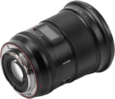 VILTROX AF 16mm F1.8 F/1.8 L Full Frame Autofocus Wide Angle Lens for L-Mount Cameras SL SL2 SL2-S SL3 S1 S1R S1H S5 S5M2 S5M2X FP FPL in Saudi Arabia
