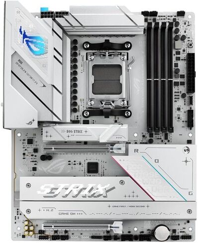 ASUS ROG Strix B850-A Gaming WiFi R2 AMD AM5 B850 ATX Motherboard with 14+2+1 Power Stages, DDR5 Support with AEMP, WiFi 7, 4X M.2, PCIe 5.0 x16, USB 20Gbps Type-C, ASUS AI Advisor, AI Networking II in Saudi Arabia
