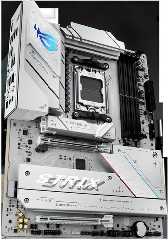 ASUS ROG Strix B850-A Gaming WiFi R2 AMD AM5 B850 ATX Motherboard with 14+2+1 Power Stages, DDR5 Support with AEMP, WiFi 7, 4X M.2, PCIe 5.0 x16, USB 20Gbps Type-C, ASUS AI Advisor, AI Networking II in Saudi Arabia