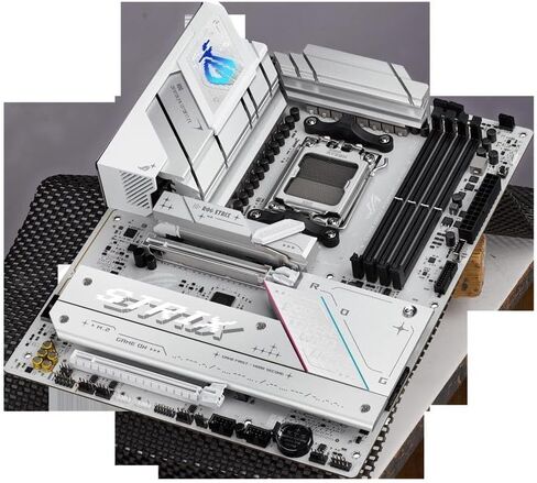 ASUS ROG Strix B850-A Gaming WiFi R2 AMD AM5 B850 ATX Motherboard with 14+2+1 Power Stages, DDR5 Support with AEMP, WiFi 7, 4X M.2, PCIe 5.0 x16, USB 20Gbps Type-C, ASUS AI Advisor, AI Networking II in Saudi Arabia