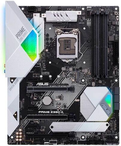 Asus Prime Z390-A Motherboard LGA1151 (Intel 8th and 9th Gen) ATX DDR4 DP HDMI M.2 USB 3.1 Gen2 Gigabit LAN in Saudi Arabia