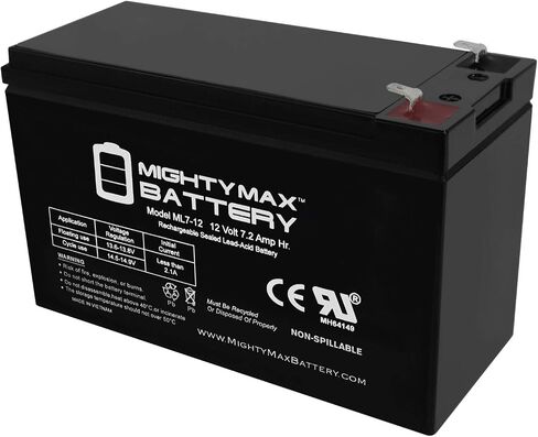 Mighty Max Battery 12V 7Ah Battery Replacement for Home ADT Security Alarm System in Saudi Arabia