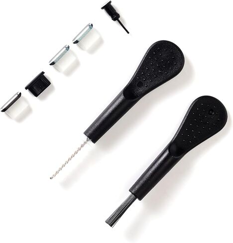 Type-C Dust Plug and Port Cleaning Kit - Includes 4Pcs USB-C and Headphone Jack Covers with Brushes for Charging Port Maintenance in Kuwait