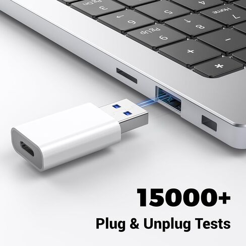 Pastall USB to USB C Adapter 2 Pack,USB-C Female to USB Male Adapter in Kuwait