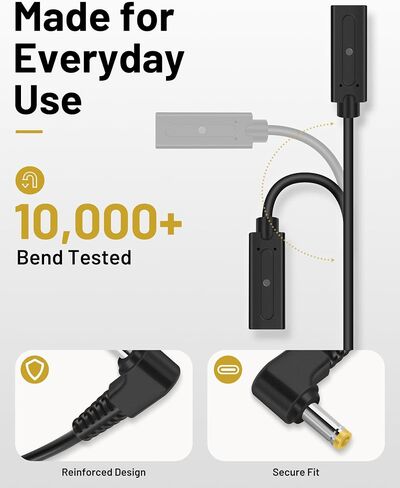 USB-C Adapter for PSP, Charger Cable Compatible with PSP 3000/2000/1000, USB-C Female Input – Supports PD & Standard USB-C Chargers in Kuwait