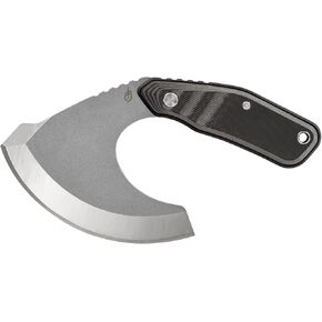 Gerber Gear Downwind Ulu - Ulu Knife with Sheath for Hunting Gear - Black in Saudi Arabia