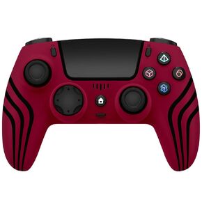 وحدة تحكم لاسلكية لجهاز PS4، وحدة تحكم متوافقة مع PS4/Slim/Pro، أحمر in Kuwait