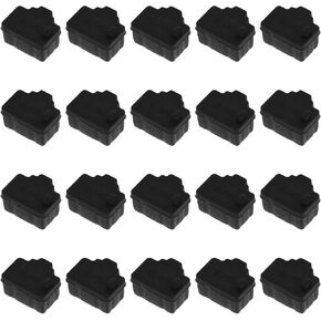Tofficu 20pcs Silicone Router Port Dust Covers Rj45 Ethernet Interface Caps Black, Prevent Foreign Matter Entering, Convenient for Disassembly and Assembly, for Network Devices in Saudi Arabia