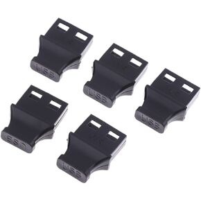 USB Port Cover caps 30Pcs Type-A USB Port Plug with Handle - Anti-Dust Cover for Laptop and Computer Socket Cap - Unused Interface Protection in Saudi Arabia