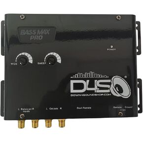 معالج استعادة صوت السيارة من Down4Sound Bass Max Pro باللون الأسود اللامع in Kuwait