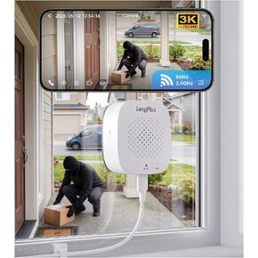 LongPlus 3K 5MP Window Cameras for Home Security 2 Pack WiFi6 Indoor Camera in Saudi Arabia