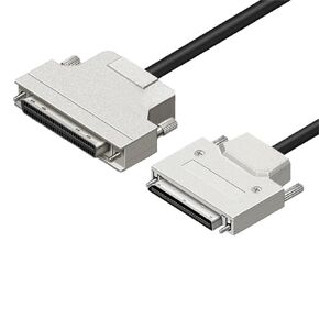 كابل SCSI كابل VHDCI68 صغير 68 إلى كبير 68 موصل SCSI V68 ذكر إلى كابل توصيل أنثى DB68 (5 متر) in Kuwait