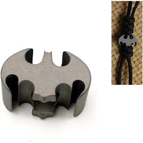 Titanium Paracord Lanyard Beads for Knife Zipper Pull Jewelry, EDC Lanyard Beads Pendant for Flashlight Knuckles Bracelet Necklace in Saudi Arabia