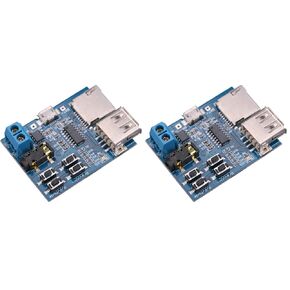 HiLetgo TF Card U Disk Play MP3 Decoder Player Module with Audio Amplifier Audio Decoding Player Module Micro USB 5V Power Supply in Saudi Arabia