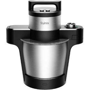 Syinix Swallow Maker EcoPlus, Semi Automatic Fufu Machine & Pounded Yam Maker, 6L, Swallow Mode & Express Mode, 1000W Copper Motor, Non-Stick Pot for Eba, Banku, Semolina, Ugali in Saudi Arabia