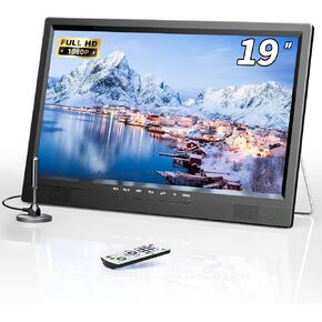 تلفزيون نورثينج 19.2 بوصة محمول مع هوائي، تلفزيون صغير LED 1080 بكسل للتخييم in Kuwait