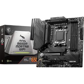 MSI B650 Gaming Plus WiFi Gaming Motherboard (AMD Ryzen 9000/8000/7000 Series Processors, AM5, DDR5, PCIe 4.0, M.2, SATA 6Gb/s, USB 3.2 Gen 2, HDMI/DP, Wi-Fi 6E, Bluetooth 5.3, 2.5Gbps LAN, ATX) in Saudi Arabia