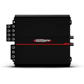 مكبر صوت للسيارة SoundDigital USA XP 1200.4 4 أوم 4 قنوات، طاقة قصوى 1200 وات، أحدث طراز in Kuwait