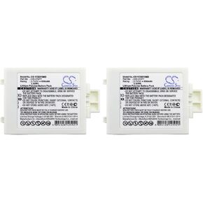 (2 Pack) XSP Battery for VOCERA B3000E, B3000N, Communications Badge B3000 PN 230-01977 in Saudi Arabia
