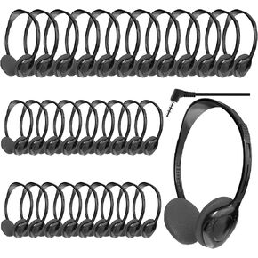 30 Pack Headphones for Kids Students School Classroom in Saudi Arabia