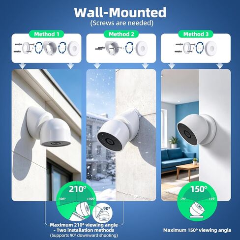 Magnetic Wall Mount/Desk Stand for Google Nest Cam Outdoor/Indoor (Battery) in Kuwait