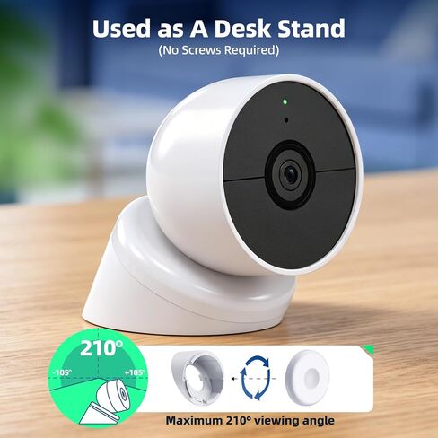 Magnetic Wall Mount/Desk Stand for Google Nest Cam Outdoor/Indoor (Battery) in Kuwait