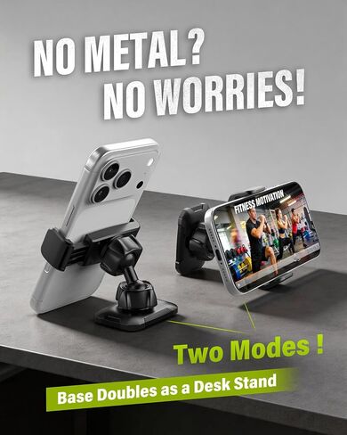 OQTIQ Magnetic Phone Holder for Gym, Strong Magnetic Mount, 360° Rotation in Kuwait