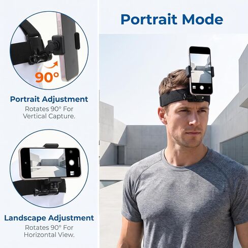 Head Mounted Mobile Phone Holder First Person View Video Shooting in Kuwait