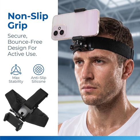 Head Mounted Mobile Phone Holder First Person View Video Shooting in Kuwait