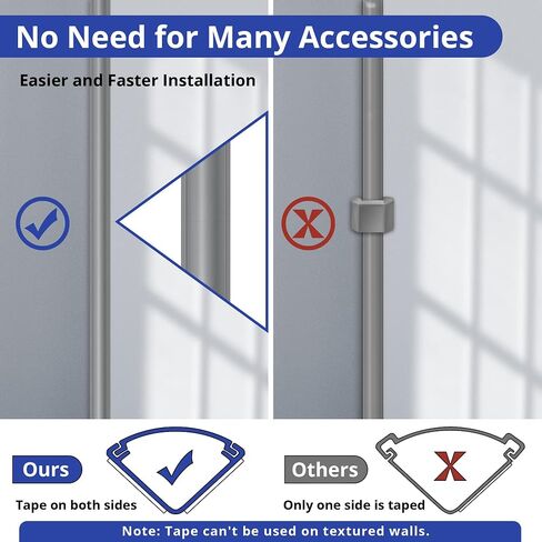 85in Corner Cable Concealer, One-Cord Corner Duct, Paintable Corner Cord Cover, Cable Management Channel for Wall Corner, Floor Baseboard, Ceiling, Grey in Saudi Arabia