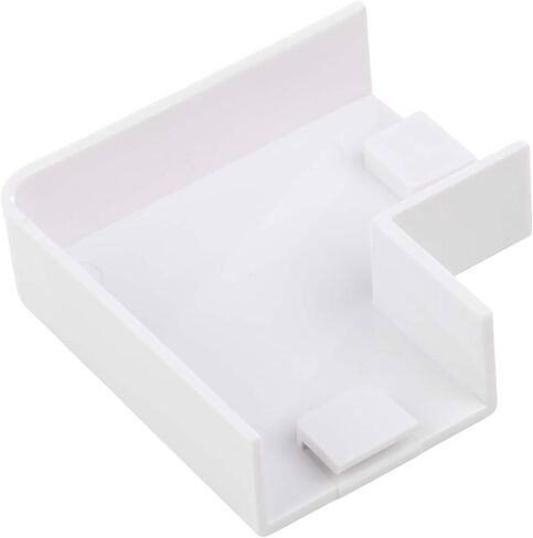 Simple Cord Organizer, 150in Cable Management Under Desk - Easy to Install Screws or Adhesive Mount Cord Covers for Wires on Wall, Desk and Home Office, Wall Cable Organizer (White) in Saudi Arabia