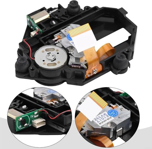 Disc Reader Lens Driver Module KSM-440ACM for PS1 Game Console, Optical Pickup Replacement Part, Plastic + Metal Construction, 12.3 * 11 * 3.2 cm in Saudi Arabia