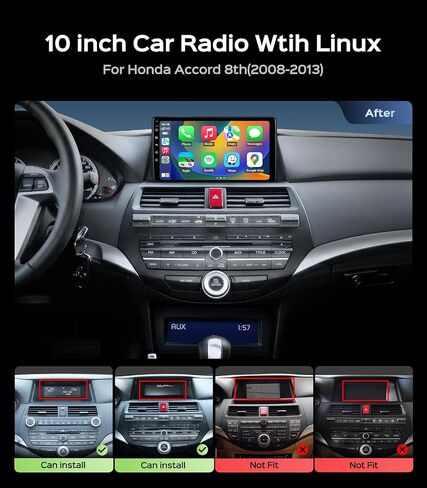 Car Radio Stereo for Honda Accord 8th 2008 2009 2010 2011 2012 in Saudi Arabia