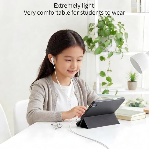 5 Pack Upgraded USB C Headphones for iPhone 17/16/15 Pro Max iPad Plus TypeC Earphones with Microphone Volume Control USBC Wired Earbuds USB Type C Earphone for Samsung S26/S25(1.2M/4Ft) in Saudi Arabia