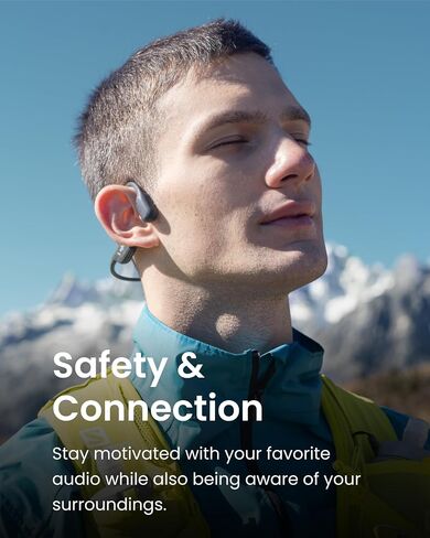 SHOKZ OpenRun Pro Mini - Premium Bone Conduction Open-Ear Bluetooth Sport Headphones (Renewed) in Kuwait