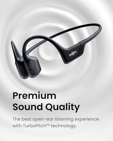 SHOKZ OpenRun Pro Mini - Premium Bone Conduction Open-Ear Bluetooth Sport Headphones (Renewed) in Kuwait
